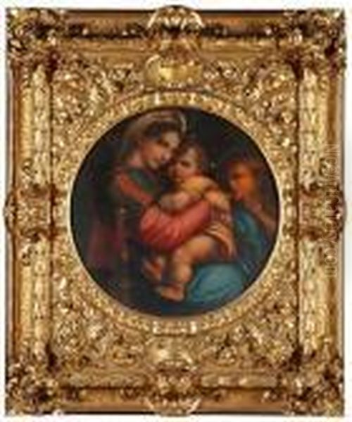 Madonna Della Sedia Oil Painting by Raphael