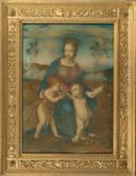 The Madonna Oil Painting by Raphael