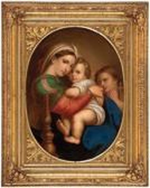 Madonna Della Sedia Oil Painting by Raphael