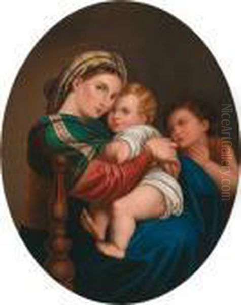 Madonna Della Sedia Oil Painting by Raphael