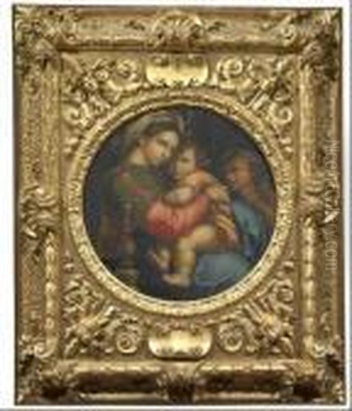 Madonna Della Seggiola Oil Painting by Raphael