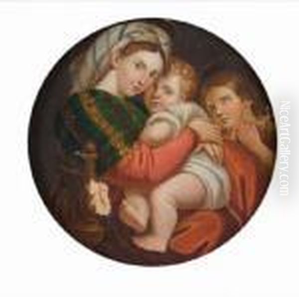 Madonna Della Seggiola Oil Painting by Raphael