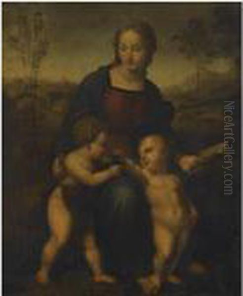 The Madonna Of The Goldfinch Oil Painting by Raphael