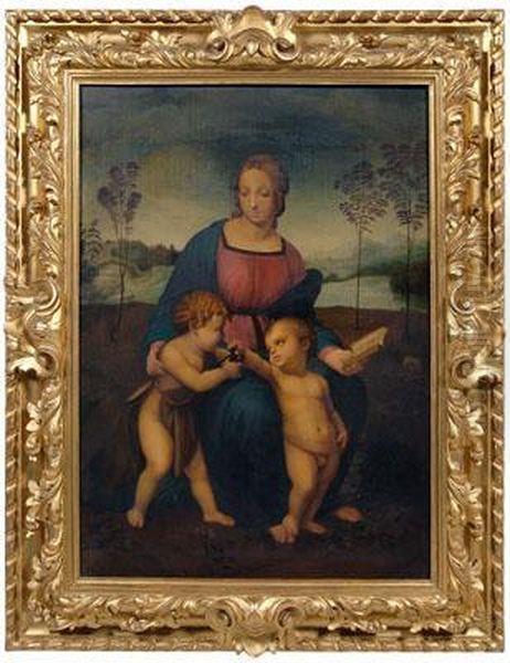 Madonna De Cardellino Oil Painting by Raphael