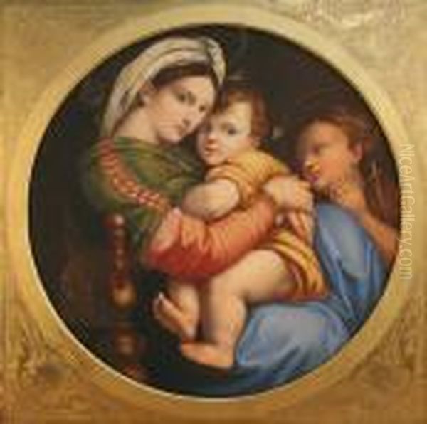 The Urbino Madonna Oil Painting by Raphael