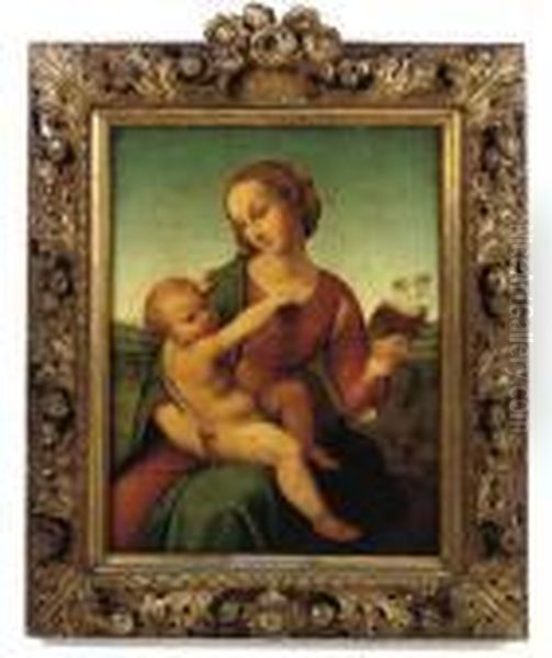 The Colonna Madonna Oil Painting by Raphael