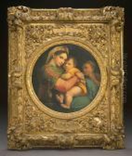 Madonna Della Sedia Oil Painting by Raphael