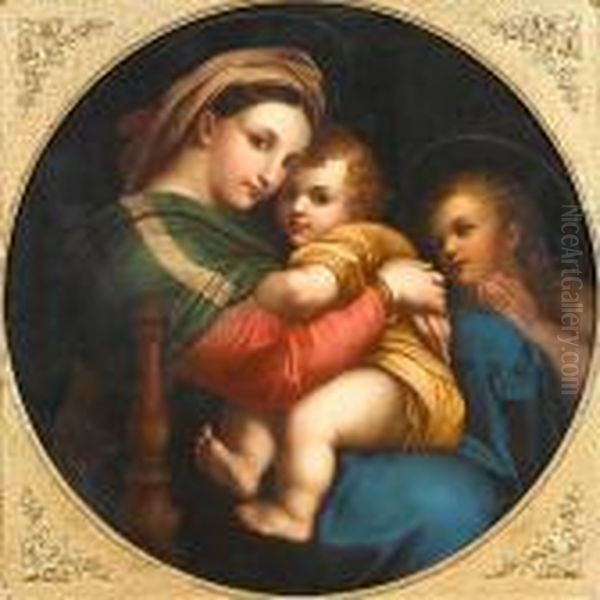 Madonna Della Sedia Oil Painting by Raphael