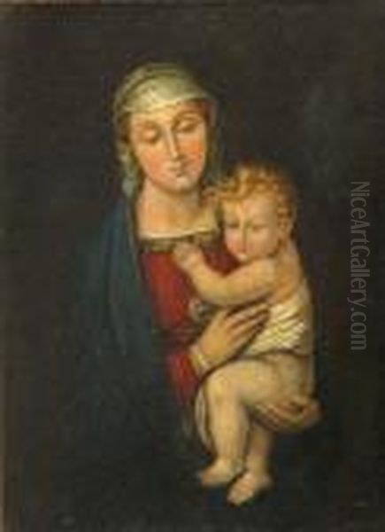Madonna Del Granduca Oil Painting by Raphael