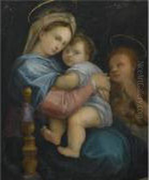 The 'madonna Della Sedia' Oil Painting by Raphael