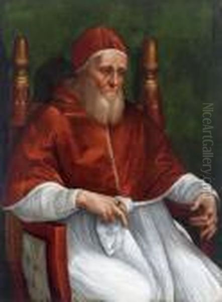Ritratto Del Papa Giulio Ii Oil Painting by Raphael