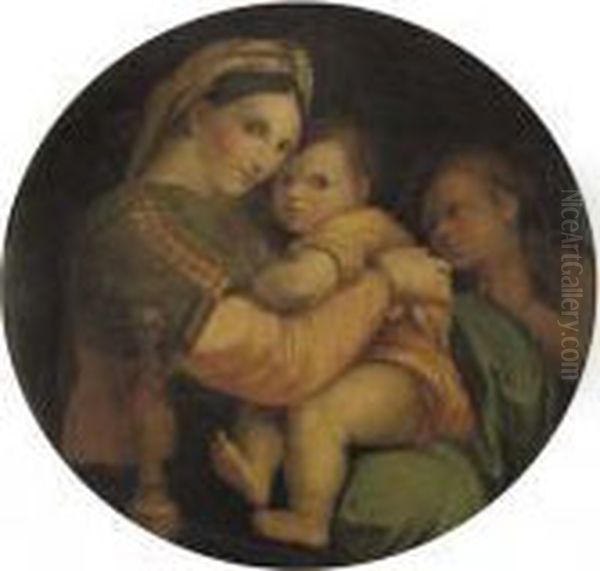Madonna Della Sedia Oil Painting by Raphael