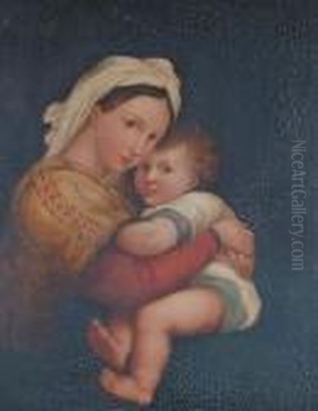 Madonna Della Sedia Oil Painting by Raphael