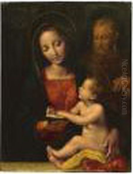 The Holy Family Oil Painting by Raphael