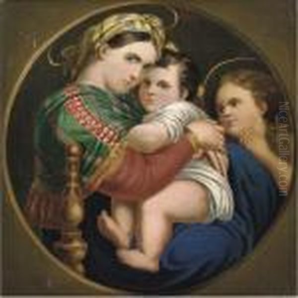 The Madonna Della Sedia Oil Painting by Raphael