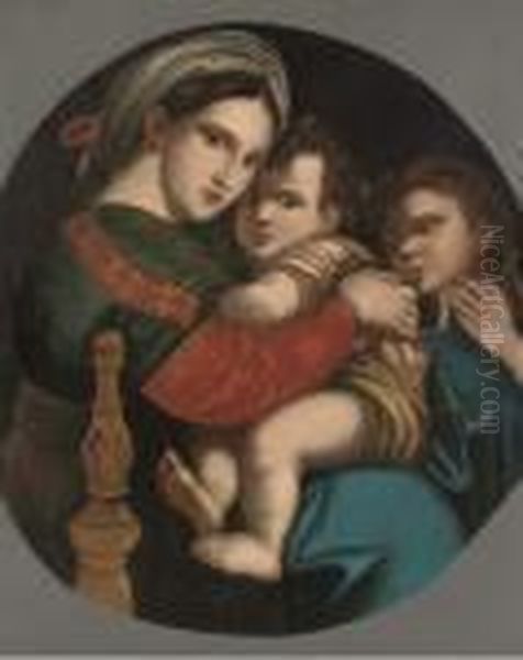 The Madonna Della Sedia Oil Painting by Raphael