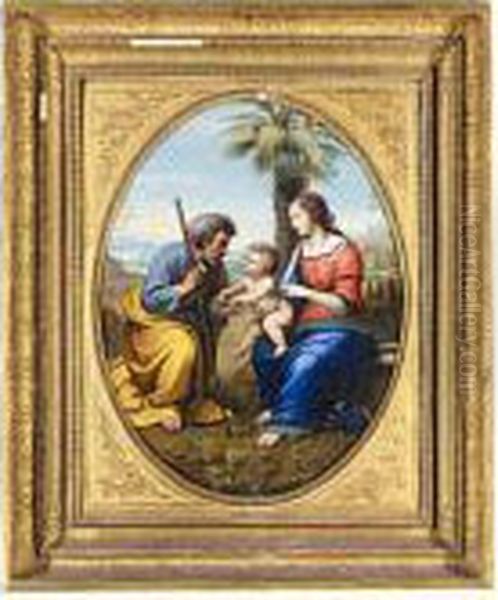 The Holy Family Oil Painting by Raphael