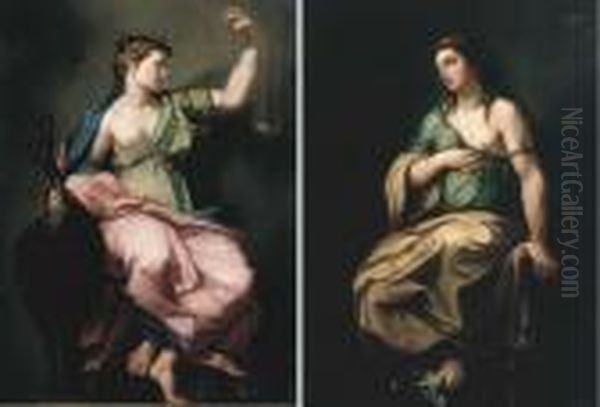 Justice Oil Painting by Raphael