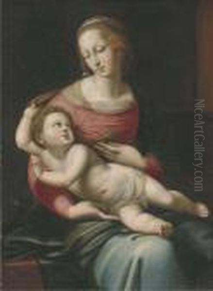 The Madonna And Child Oil Painting by Raphael
