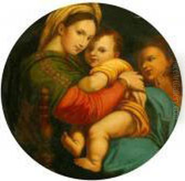 Madonna Della Seggiola Oil Painting by Raphael