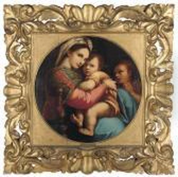 The Madonna Della Sedia Oil Painting by Raphael
