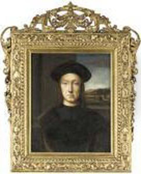 Portrait Of Guidobaldo Da Montefeltro Oil Painting by Raphael