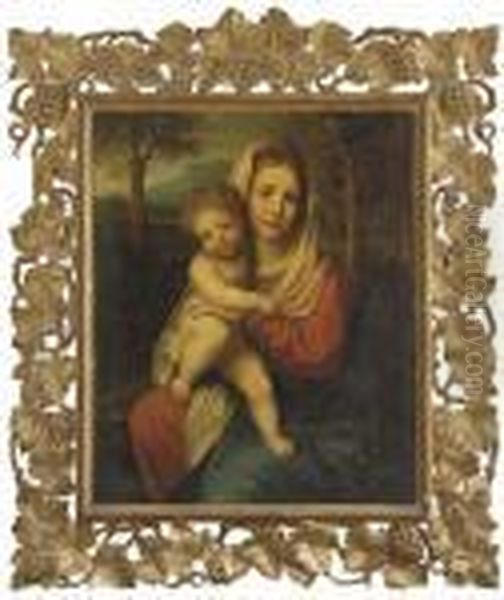 The Madonna And Child Oil Painting by Raphael