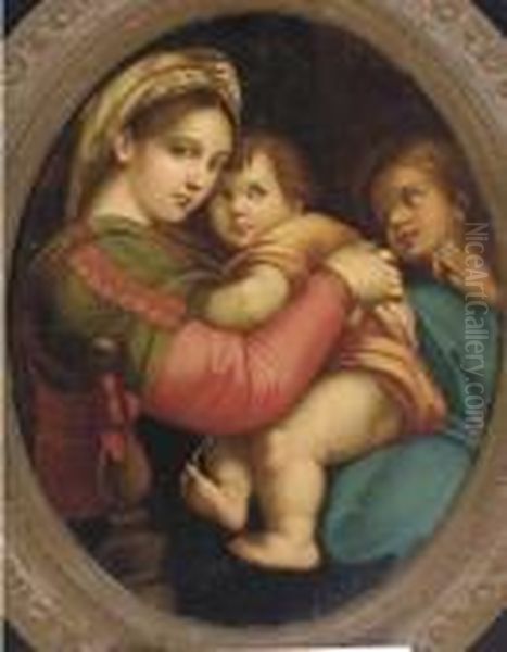 Madonna Della Sedia Oil Painting by Raphael