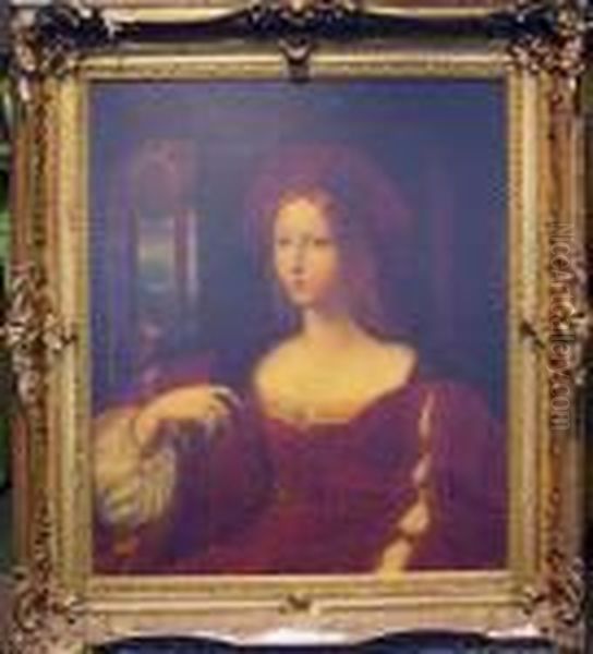 Portrait Of Joanna Of Aragon Oil Painting by Raphael