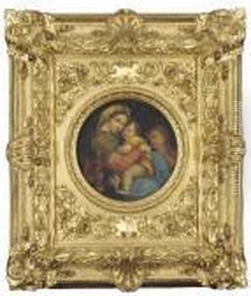 Madonna Della Sedia Oil Painting by Raphael