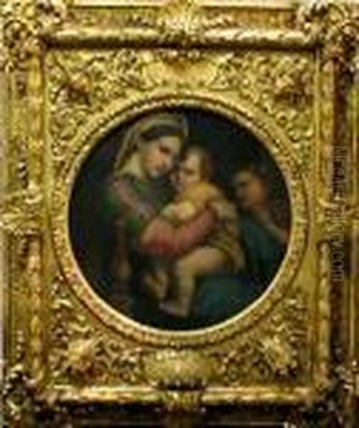 Madonna Della Sedia Oil Painting by Raphael