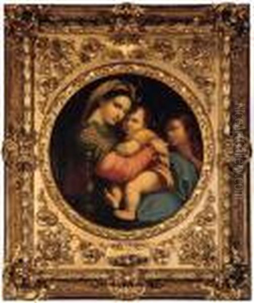 The Madonna Della Seggiola Oil Painting by Raphael
