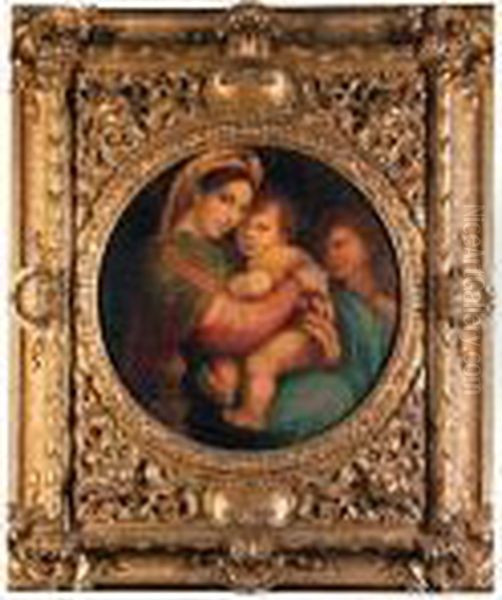 The Madonna Della Sedia Oil Painting by Raphael
