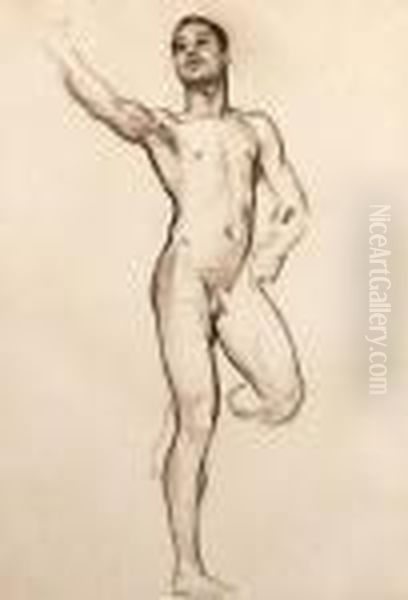 Study For The Boston Museum 
Murals; And Study For The Boston Publiclibrary Murals: Two Works Oil Painting by John Singer Sargent