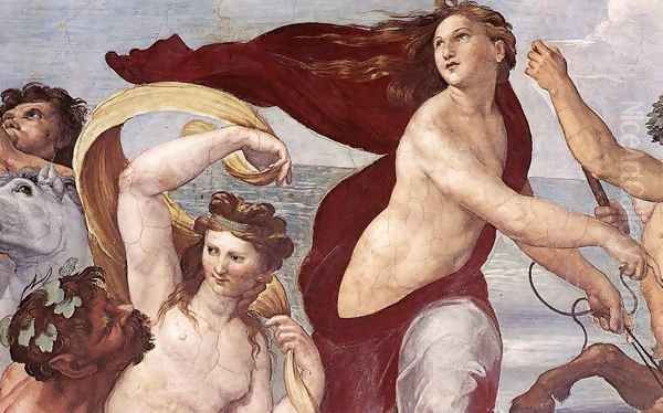 The Triumph of Galatea (detail) Oil Painting by Raphael