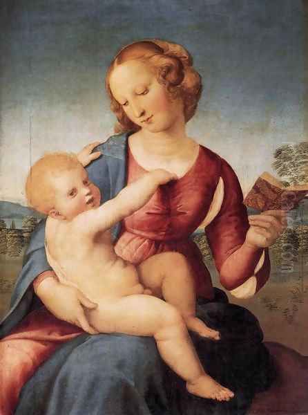 Colonna Madonna Oil Painting by Raphael