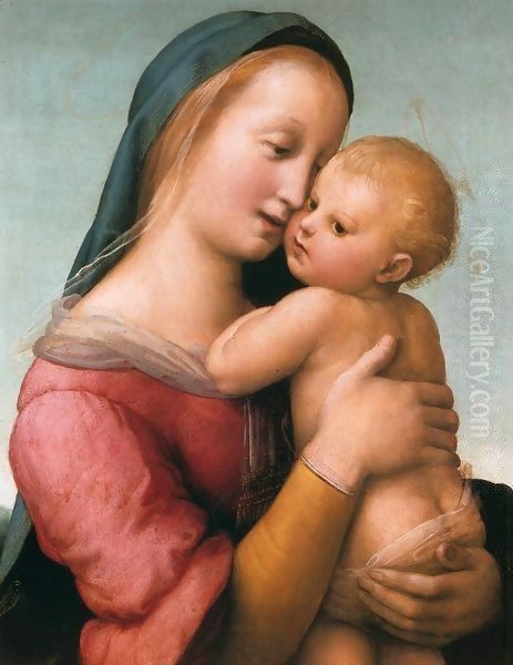 Madonna and Child (The Tempi Madonna) 2 Oil Painting by Raphael