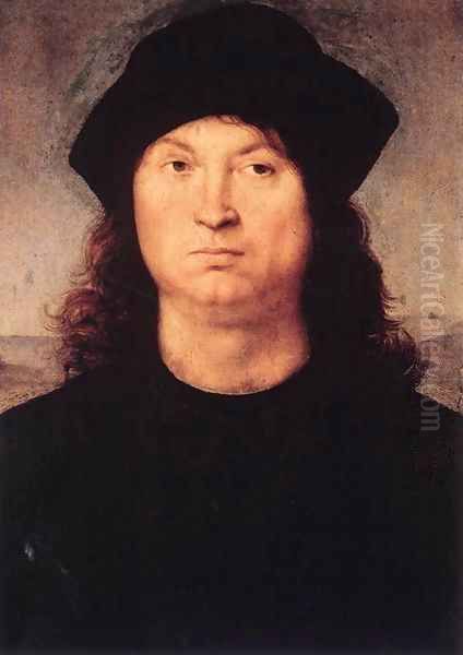 Portrait of a Man 2 Oil Painting by Raphael