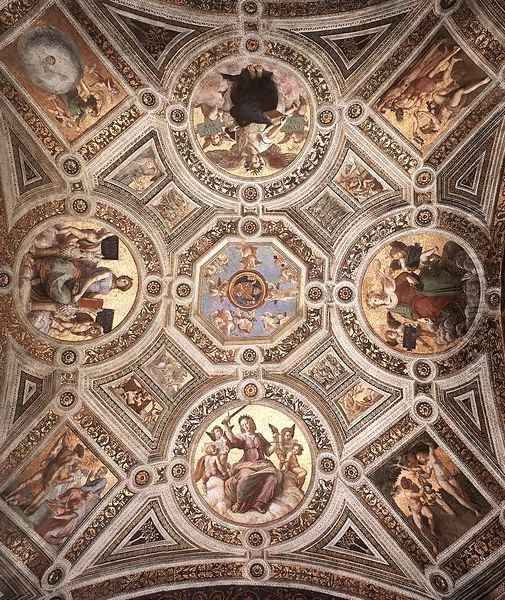 Ceiling Oil Painting by Raphael