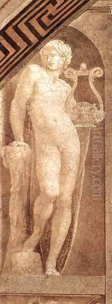 The School of Athens (detail) 8 Oil Painting by Raphael