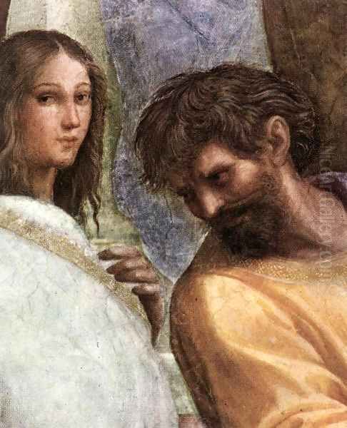 The School of Athens (detail) 4 Oil Painting by Raphael
