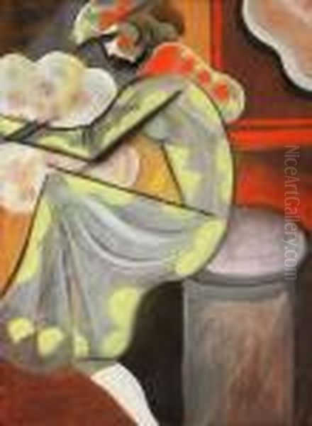 Barszeken Oil Painting by Hugo Scheiber