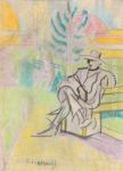 Ligeti Padon Oil Painting by Hugo Scheiber