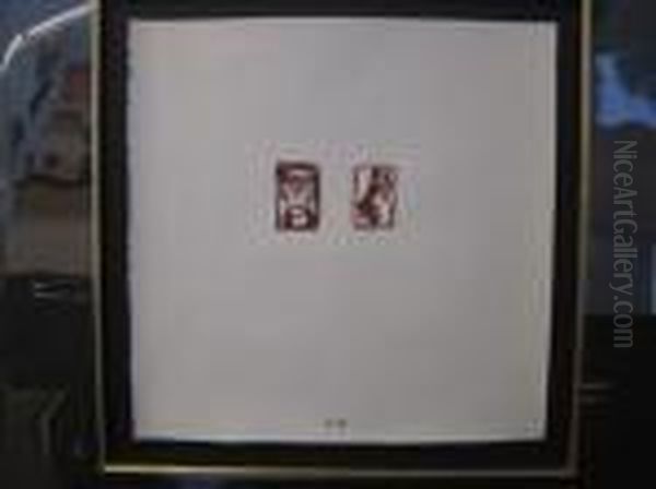 Head Of A Man Oil Painting by Egon Schiele