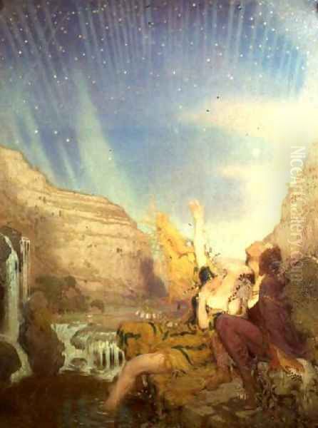 The Polar Star, 1920 Oil Painting by William Shackleton