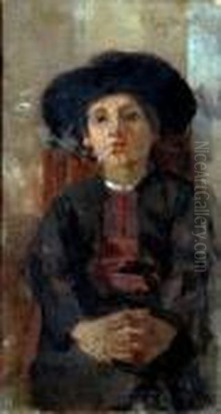 Buenos Aires Oil Painting by Eugenio Scorzelli