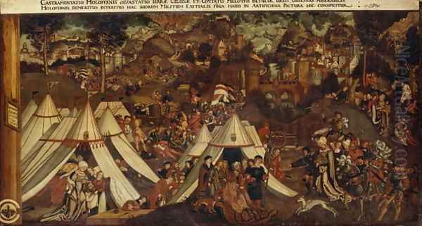 The Story of Judith, 2nd half of 16th century Oil Painting by Hans Leonhard Schaufelein