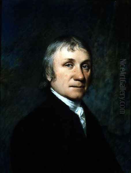 Dr. Joseph Priestley, c.1790 Oil Painting by James Sharples