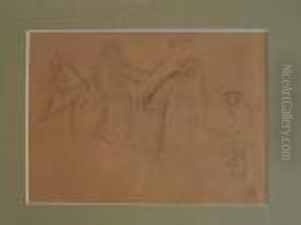 Etude De Bretonnes Oil Painting by Paul Serusier