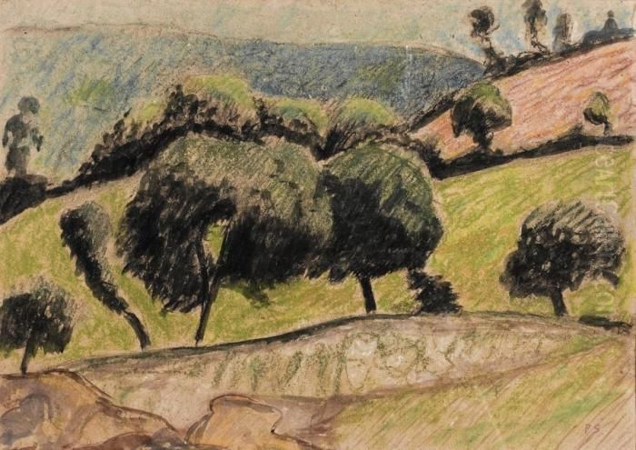 Paysage D'ete Oil Painting by Paul Serusier